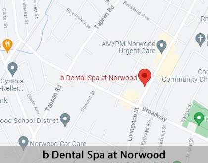 Map image for Sedation Dentist in Norwood, NJ